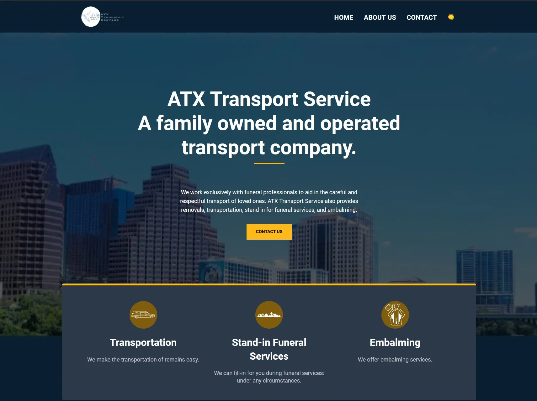 ATX Transport Service Website